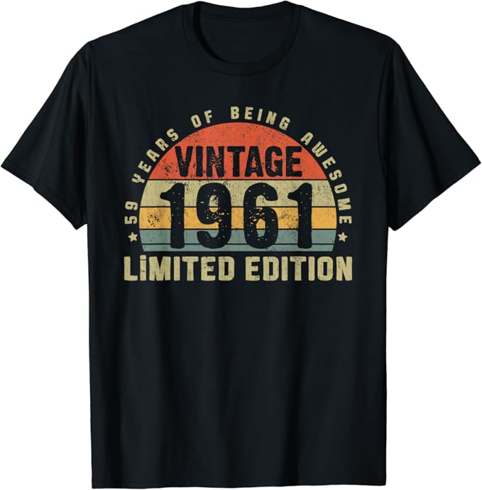 1961 t shirt design